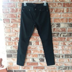 Banana republic black faux suede pants